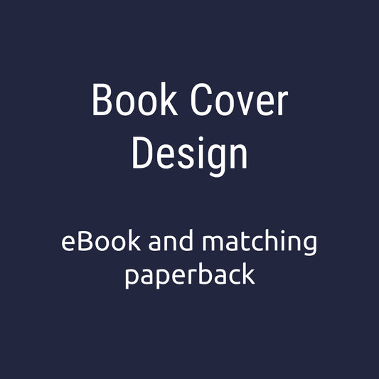 Cover design for your eBook and the print version